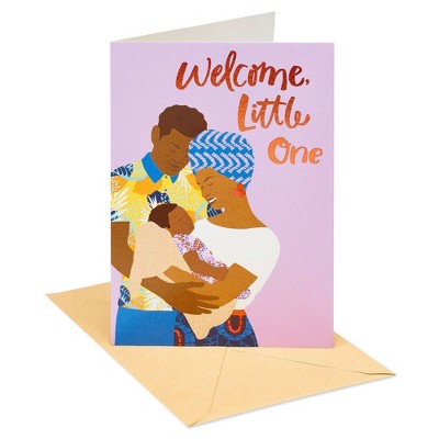  'Welcome Little One' Greeting Card 