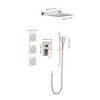 ONWITH Shower System with Shower Head, Hand Shower, Slide Bar, Bodysprays, Shower Arm, Hose - 3 of 3