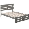 AFI Furnishings Oxford Full Bed with Footboard and USB Turbo Charger in Grey - 2 of 4