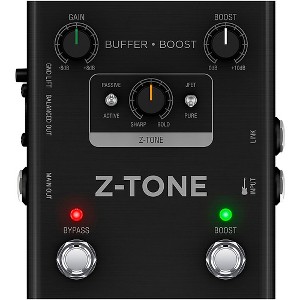 IK Multimedia Z-TONE Buffer Boost Effects Pedal Black - 1 of 4