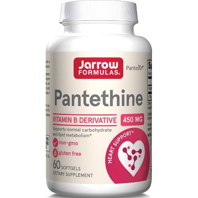 Jarrow Formulas, Inc. Pantethine 450 mg 60 Sgels.