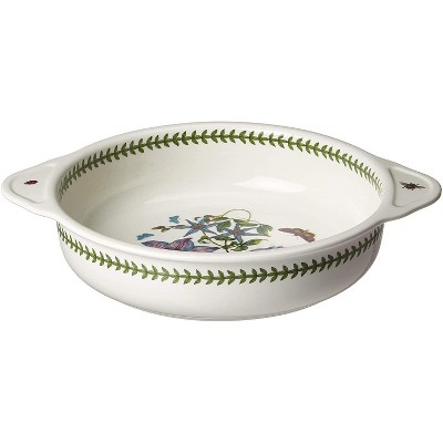 Portmeirion Botanic Garden Round Baking Dish With Handles