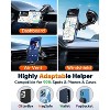 TruAIR Carbon Fiber Car Phone Mount (Dashboard/Windshield) - 3 of 4