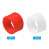 Unique Bargains Silicone Non-Slip Wear-Resistant Tennis Badminton Racket Handle Grip Rings 6 Pcs - 3 of 4