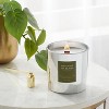 19.3oz Wooden Wick Jar Candle Midnight Tea Leaves - Threshold™ - 2 of 4