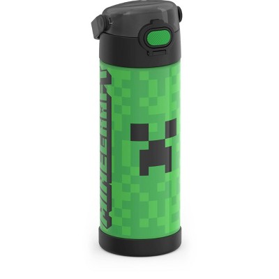 Thermos 16oz Stainless Steel FUNtainer Water Bottle Minecraft