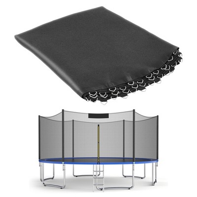 Costway Replacement Trampoline Mat Jumping Mat Fits 10ft Frame w/ V-Hooks