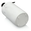 LunaLulinlk White Marble Soap Dispenser with Black Pump, Refillable Liquid Soap Dispenser 16 Oz. Capacity. - 2 of 4