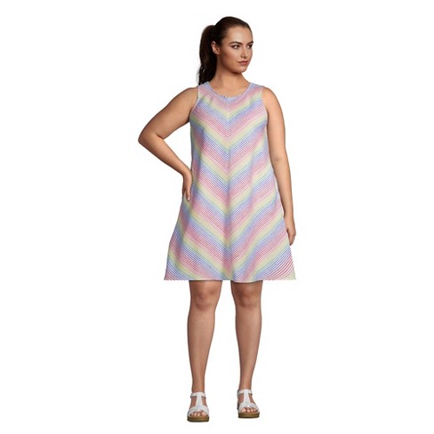 Rainbow Shops Womens Plus Size Basic T Shirt Maxi Dress, Brown, Size 1X