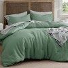 2/3 Pcs Waffle Comforter Set Soft Cotton Bedding Set Premium Cotton Cover with Polyester Fill for All Seasons - 2 of 4