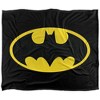 Batman Classic Logo Silky 50X60 Blanket, 1 Sided - 2 of 4