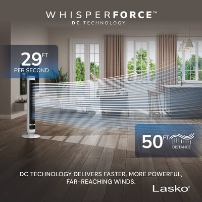 Lasko 40 12H Timer Remote Control Oscillating Tower Fan