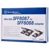 SilverStone Technology  Mini SAS SFF8087 to SFF8088 adapter - 2 of 4