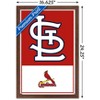 Trends International MLB St. Louis Cardinals - Logo 22 Framed Wall Poster Prints - 3 of 4