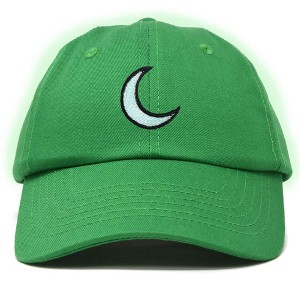 Dalix Moon Embroidered Crescent Astronomy Night Cotton Dad Hat Baseball Cap Adjustable Womens - 1 of 4