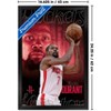 Trends International NBA Houston Rockets - Kevin Durant 25 Framed Wall Poster Prints - 3 of 4