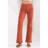 Women's HIGH RISE SOLID SLIM BOOTCUT JEANS - sneak peek - 2 of 4