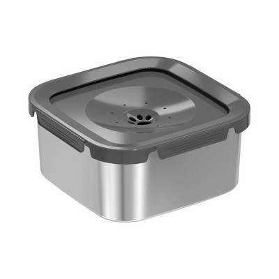 Els Pet 120 oz Stainless Steel Floating Dog and Cat Bowl