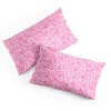 Deny Designs King RosebudStudio Pink Candycanes Comforter and Pillow Sham Pink - 4 of 4