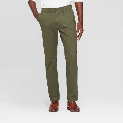 Men's Every Wear Athletic Fit Chino Pants - Goodfellow & Co™ Khaki 29x30