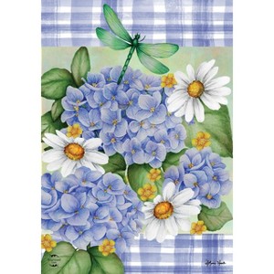 Briarwood Lane Spring Garden Flag 12x18 For Outdoor Dragonfly and Hydrangea For Spring Garden Flag Flags For Outside - 1 of 4