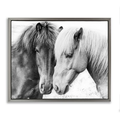 Stupell Industries Horse Love Duo Portrait, 31" x 25"