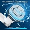 Swtroom Electric Spin Scrubber - Power Shower Cleaning Brush with Extendable Handle & 4 Brush Heads for Bathrooms Window and Floor - 2 of 4
