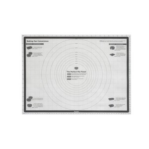 Tovolo 25"x18" Truebake Silicone Pastry Mat: Rectangle, Clear, Dishwasher-Safe, Lightweight Baking Mat - 1 of 1