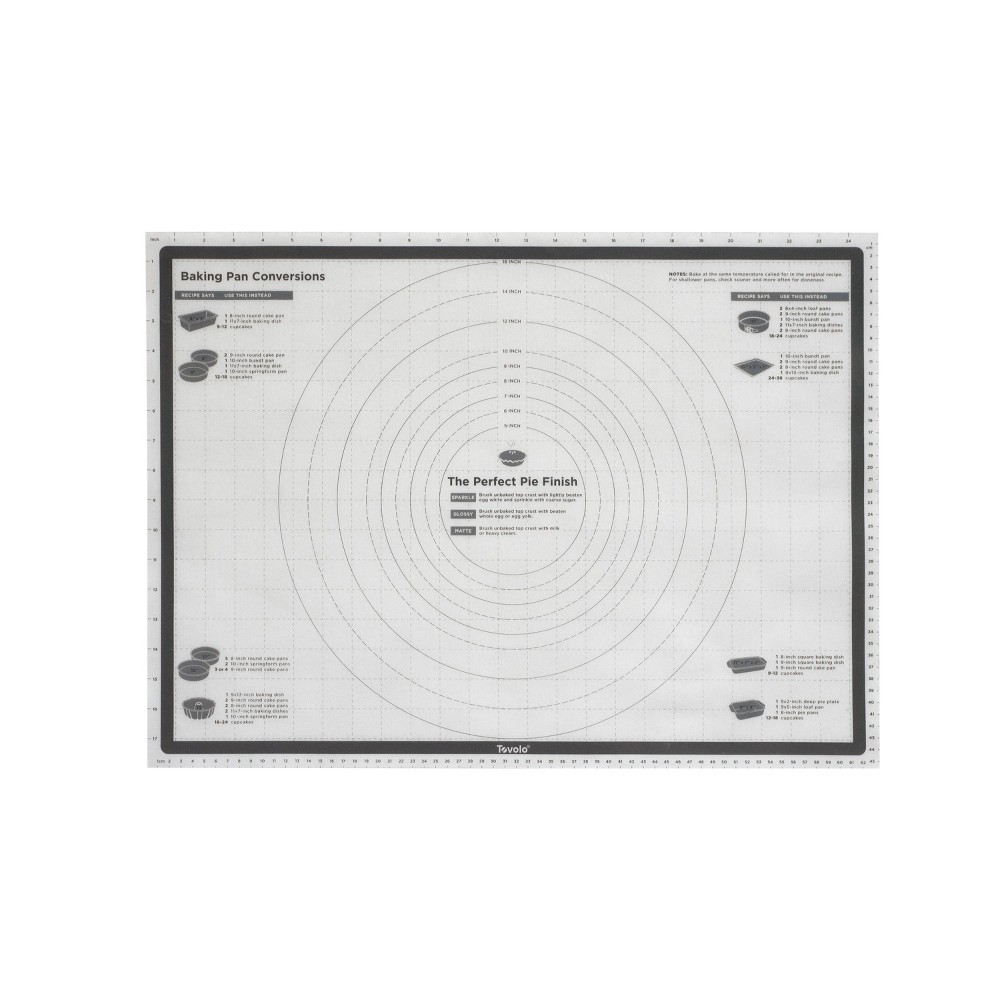 Tovolo 25x18 Truebake Silicone Pastry Mat