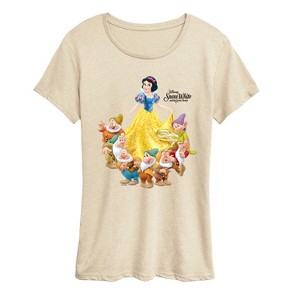 Women's - Disney - Snow White Poster Short Sleeve Graphic T-Shirt - 1 of 4