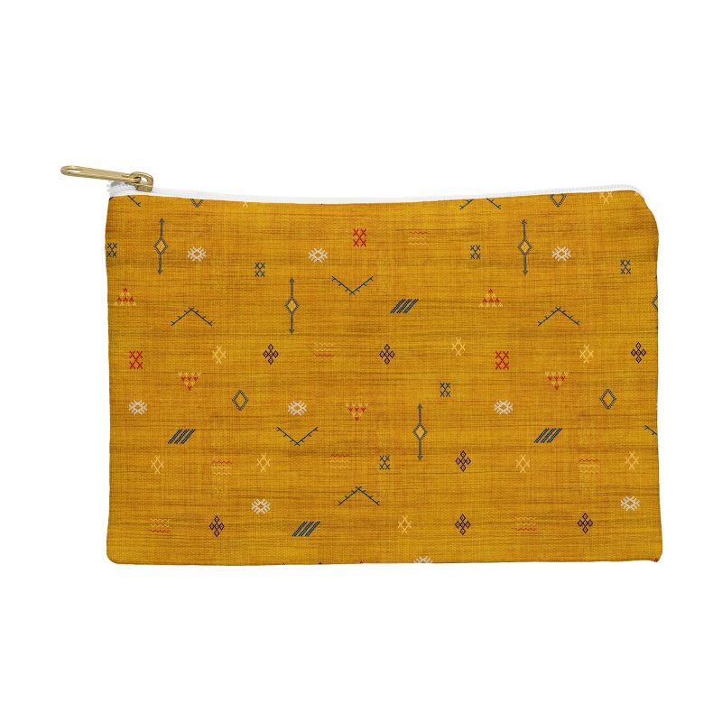 Becky Bailey Cactus Silk In Gold Pouch - Deny Designs, 1 of 3