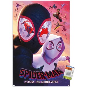 Trends International Marvel Spider-Man: Across The Spider-Verse - Masks  One Sheet Unframed Wall Poster Prints - 1 of 4