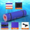 Huxxion Floating Water Mat 9/12/18 Ft, 3 Layer Tear Resistant XPE Foam Floating Mat for Lake Pool Beach and Ocean - 3 of 4