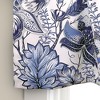 Lush Décor Cynthia Jacobean Light Filtering Valance Blue 52X18+2 - 3 of 4