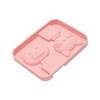 Unique Bargains Ice Pop Mould Double Mini Bears Cat Shape Comes with Plastic Stick Hand Washable 4.72"x3.62"x0.83" 1 Pc - 4 of 4