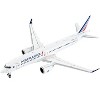 Airbus A220-300 Commercial Aircraft "Air France" White with Tail Stripes 1/400 Diecast Model Airplane by GeminiJets - 2 of 3