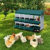 Nesting Boxes for Chickens, Roll-Away Chicken Nesting Box with Lid Cover, Easy Egg Collection, Chicken Laying Box - 3 of 4