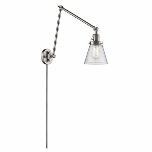 Cone - 1 Light Swing Arm Wall Sconce In Industrial Style-30 Inches Tall and 8 Inches Wide - 1 of 1