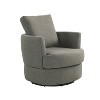 Lifestyle Solutions Spartan Swivel Accent Chair Woven - 2 of 4