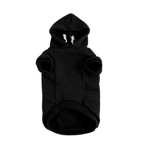 Unique Bargains Winter Spring Fall Dog Hooded Sweatshirt - 1 of 4