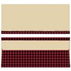 Great Papers! 40ct Buffalo Plaid Reindeer Envelope Cream - 2 of 3