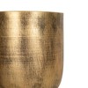 Set of 2 Footed Planters Brass Metal by Foreside Home & Garden - 3 of 4