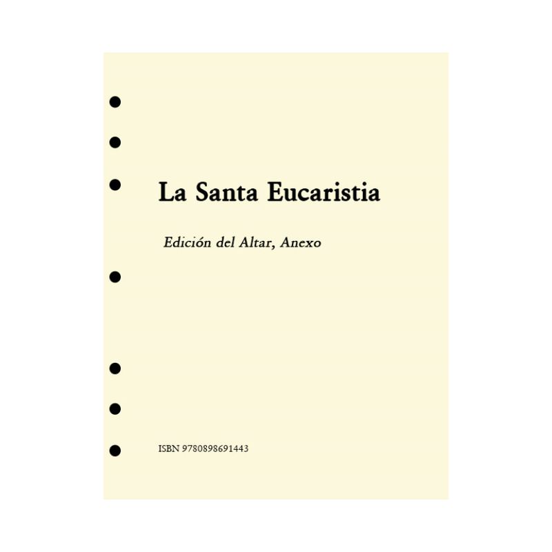 La Santa Eucaristia - by  Church Publishing (Loose-Leaf), 1 of 2