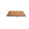 HomeRoots 18" X 30" Brown Coir Outdoor Door Mat - 3 of 4
