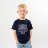 Tiger Face Mandala - Youth Short Sleeve Graphic T-Shirt - 3 of 4