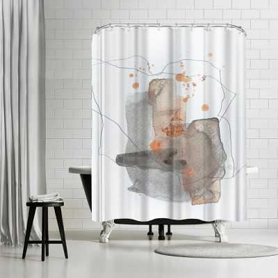Americanflat Piece Of Cheer 4 by Christine Olmstead 71" x 74" Shower Curtain