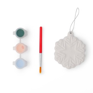 Paint Your Own Ceramic Ornaments Snowflake - Bullseye's Playground™ - 1 of 3