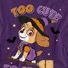 Boys' Paw Patrol Spooky Skye T-Shirt Purple X Small - 3 of 4