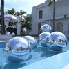 Yescom 6PCS Inflatable Mirror Ball Giant Reusable Large Disco Balloon Decoration for Party Wedding Event Decor Silver - 4 of 4