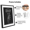Americanflat Gallery-Style Picture Frame with Mat to Secure Artwork, Prints, and Photos - 4 of 4